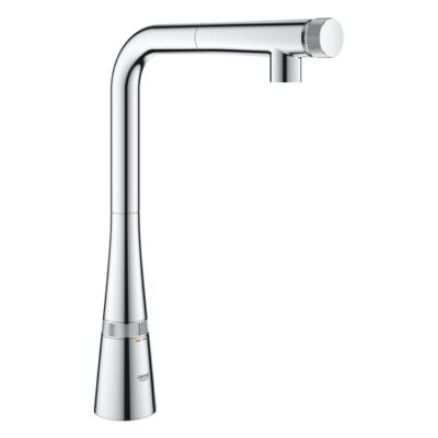 Grohe Zedra eenhendel keukenmengkraan uittrekbaar draaibaar chroom 31593002 8