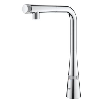 Grohe Zedra eenhendel keukenmengkraan uittrekbaar draaibaar chroom 31593002 4