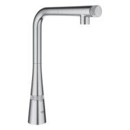 Grohe Zedra eenhendel keukenmengkraan uittrekbaar draaibaar supersteel 31593DC2 Grohe Zedra eenhendel keukenmengkraan uittrekbaar draaibaar supersteel 31593DC2
