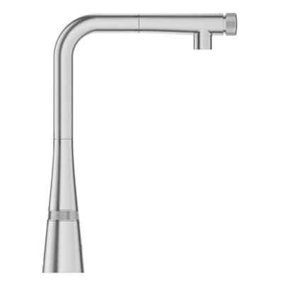 Grohe Zedra eenhendel keukenmengkraan uittrekbaar draaibaar supersteel 31593DC2 8
