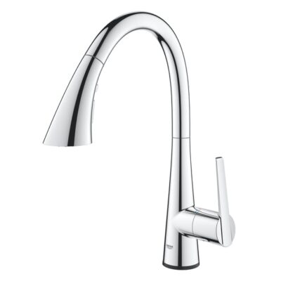 Grohe Zedra elektronische eengreeps keukenmengkraan draaibaar uittrekbaar chroom 30219002 5