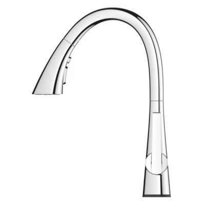 Grohe Zedra elektronische eengreeps keukenmengkraan draaibaar uittrekbaar chroom 30219002 6