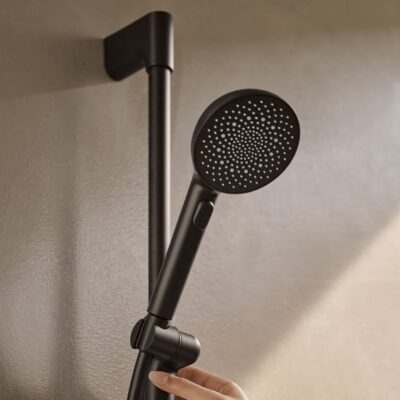 Hansa Aurelia handdouche 3 straalsoorten mat-zwart 4733010033 4