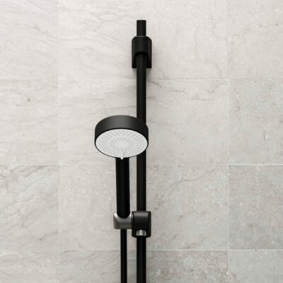 Hansa Basicjet glijstangset met garnituur 3 straalsoorten 960 mm mat-zwart 4467013333 4