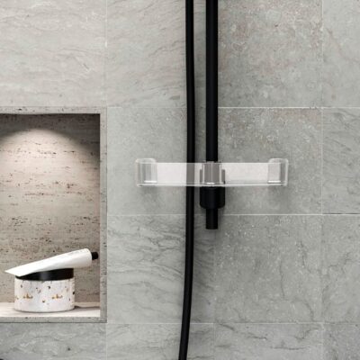 Hansa Basicjet glijstangset met garnituur 3 straalsoorten 960 mm mat-zwart 4467013333 5