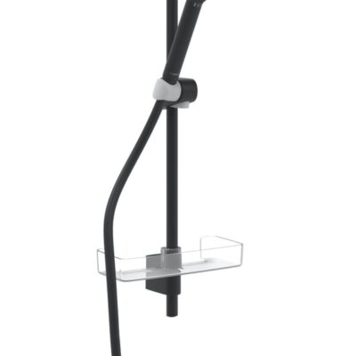 Hansa Basicjet glijstangset met garnituur 3 straalsoorten 960 mm mat-zwart 4467013333 9