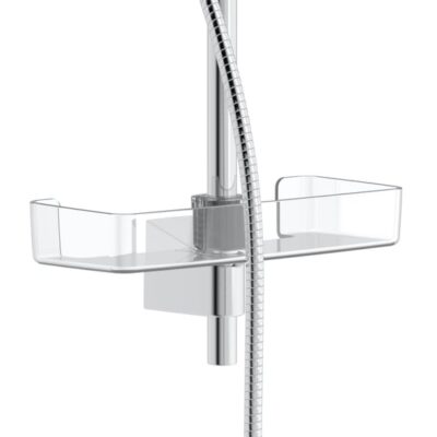 Hansa Basicjet Style glijstangset met garnituur 1 straalsoort 760 mm chroom 44770111 6