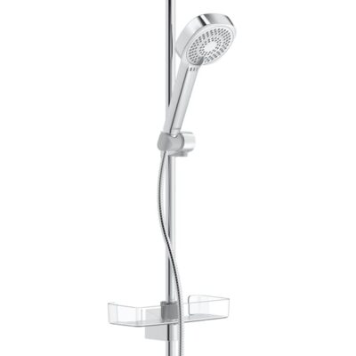 Hansa Basicjet Style glijstangset met garnituur 3 straalsoorten 760 mm chroom 44770131 4