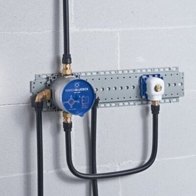 Hansa Bluebox inbouwdeel met behuizing met voorafsluiting 80010000 5