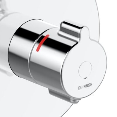 Hansa Clinica inbouw bad thermostaatkraan 2 verbruikers chroom 88619085 4
