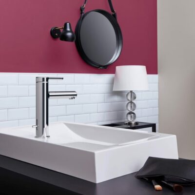 Hansa Designo Style wastafelkraan met trekstang afvoergarnituur chroom 51832293 7 Hansa Designo Style wastafelkraan met trekstang afvoergarnituur chroom 51832293 7