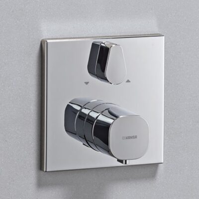 Hansa Designo thermostaat voor bad & douche 2 verbruikers chroom 81149562 4