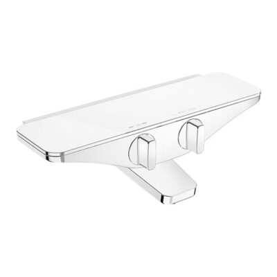 Hansa Emotion opbouw bad thermostaatkraan 2 verbruikers chroom wit 5864217182 5