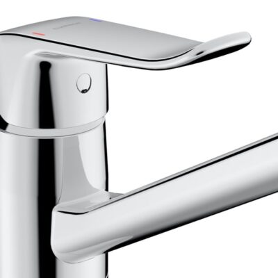 Hansa HansaCare eengreeps keukenmengkraan draaibare bedieningshendel chroom 46102206 4