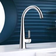 Hansa Hansadesigno stijl eengreeps keukenmengkraan rond draaibaar chroom 51012283 7 Hansa Hansadesigno stijl eengreeps keukenmengkraan rond draaibaar chroom 51012283 7