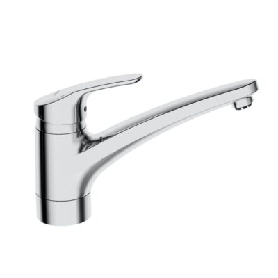 Hansa Hansamix spoeltafel eenhendel-een-gat kraan haaks draaibaar chroom 1142283 8