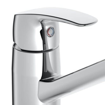 Hansa Hansapinto eengreeps keukenmengkraan lage druk uitloop haaks draaibaar chroom 45381193 6