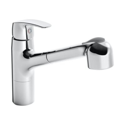 Hansa Hansapinto spoeltafel eenhendel-een-gat kraan uittrekbaar chroom 45182283 6