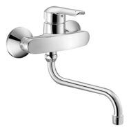 Hansa Hansavantis wandkraan draaibare uitloop chroom 52532103