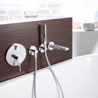 Hansa Loft baduitloop chroom 57652100 4