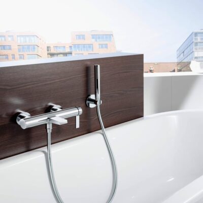 Hansa Loft eengreeps opbouw badmengkraan 2 verbruikers chroom 57702103 4