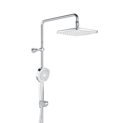 Hansa Micra Style thermostatische opbouw regendoucheset 200 x 200 mm chroom 44350230 4