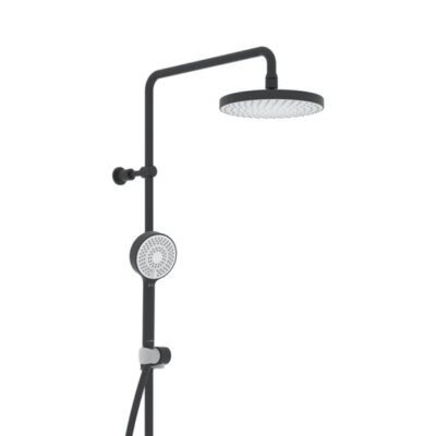 Hansa Micra thermostatische opbouw regendoucheset Ø200 mm mat-zwart 4435013033 8