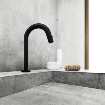 Hansa Nova Style wastafelkraan mat-zwart 5091810133 4