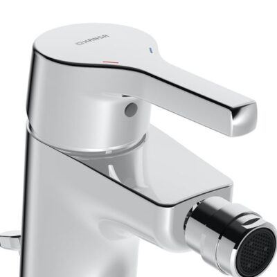 Hansa Paleno bidetkraan met trekstang-afvoergarnituur chroom 56443203 4