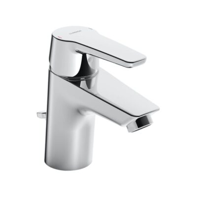 Hansa Polo wastafelkraan met trekstang-afvoergarnituur chroom 51402293 5