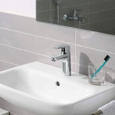 Hansa Polo wastafelkraan XL met trekstang-afvoergarnituur chroom 51502293 4