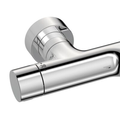 Hansa Prisma opbouw bad thermostaatkraan 2 verbruikers chroom 58102301 4