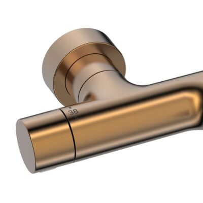 Hansa Prisma opbouw bad thermostaatkraankuip 2 verbruikers brons geborsteld 5810230181 4