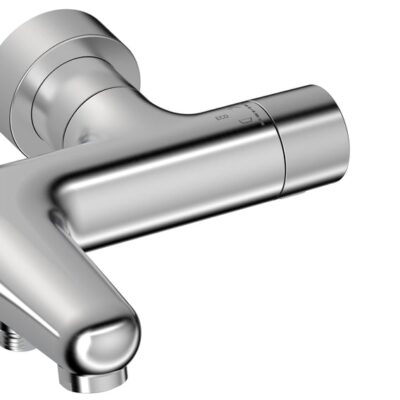 Hansa Prisma opbouw bad thermostaatkraankuip 2 verbruikers rvs geborsteld 5810230180 5