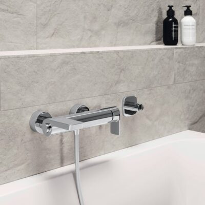 Hansa Stela eengreeps opbouw badmengkraan 2 verbruikers chroom 57742173 4