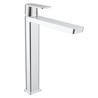 Hansa Stela wastafelkraan met verhoogde kraanlichaam chroom 57102273 5