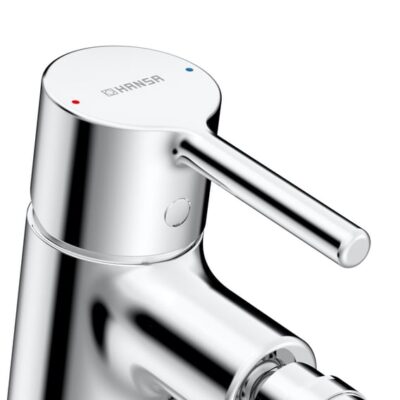 Hansa Vantis bidetkraan met trekstang-afvoergarnituur chroom 52432267 4