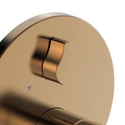 Hansa Vantis eengreeps inbouw mengkraan voor bad & douche 2 verbruikers brons geborsteld 8260906781 5