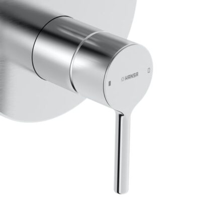 Hansa Vantis eengreeps inbouw mengkraan voor bad & douche 2 verbruikers rvs geborsteld 8260906780 4