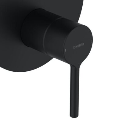 Hansa Vantis eengreeps inbouw mengkraan voor bad & douche 2 verbruikers mat-zwart 8260906733 4