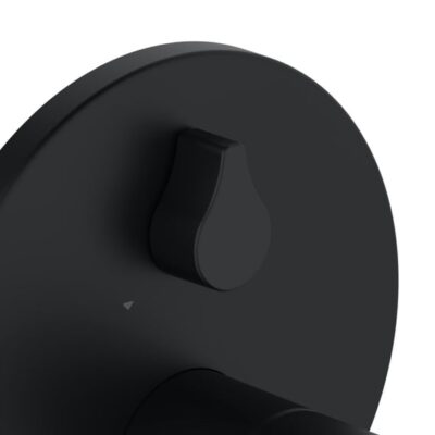 Hansa Vantis eengreeps inbouw mengkraan voor bad & douche 2 verbruikers mat-zwart 8260906733 5