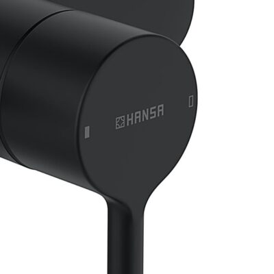 Hansa Vantis eengreeps opbouw douchemengkraan 1 verbruiker mat-zwart 5245016733 5