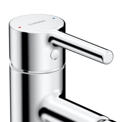 Hansa Vantis Style bidetkraan met trekstang afvoergarnituur chroom 54632207 4