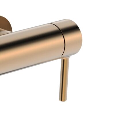 Hansa Vantis Style eengreeps opbouw douchemengkraan 1 verbruiker brons geborsteld 5445010781 5