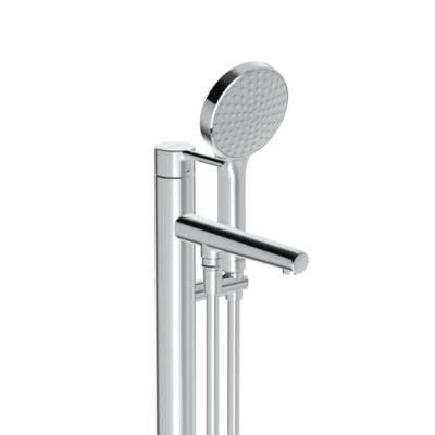 Hansa Vantis Style eengreeps vrijstaande badmengkraan chroom 54832007 4