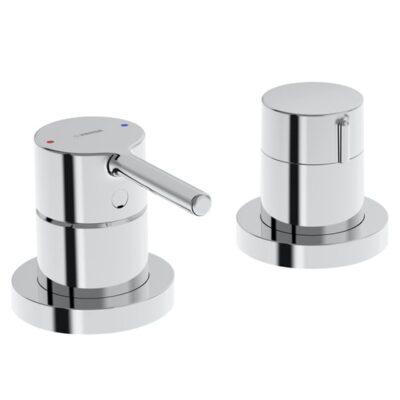 Hansa Vantis Style eenhendel inbouw badrandkraan chroom 54709007 4