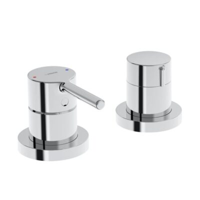 Hansa Vantis Style eenhendel inbouw badrandkraan chroom 54719007 4