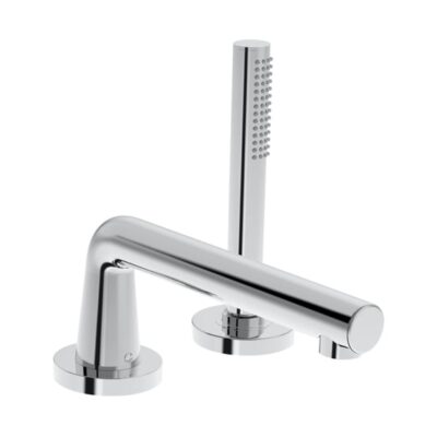 Hansa Vantis Style eenhendel inbouw badrandkraan chroom 54719007 5