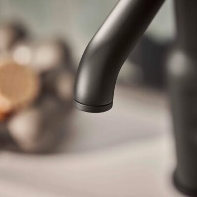 Hansa Vantis Style wastafelkraan hybride batterijgevoed mat-zwart 5460220933 6