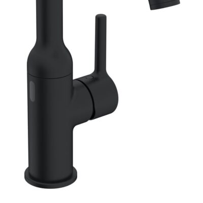 Hansa Vantis Style wastafelkraan hybride batterijgevoed mat-zwart 5460220933 9